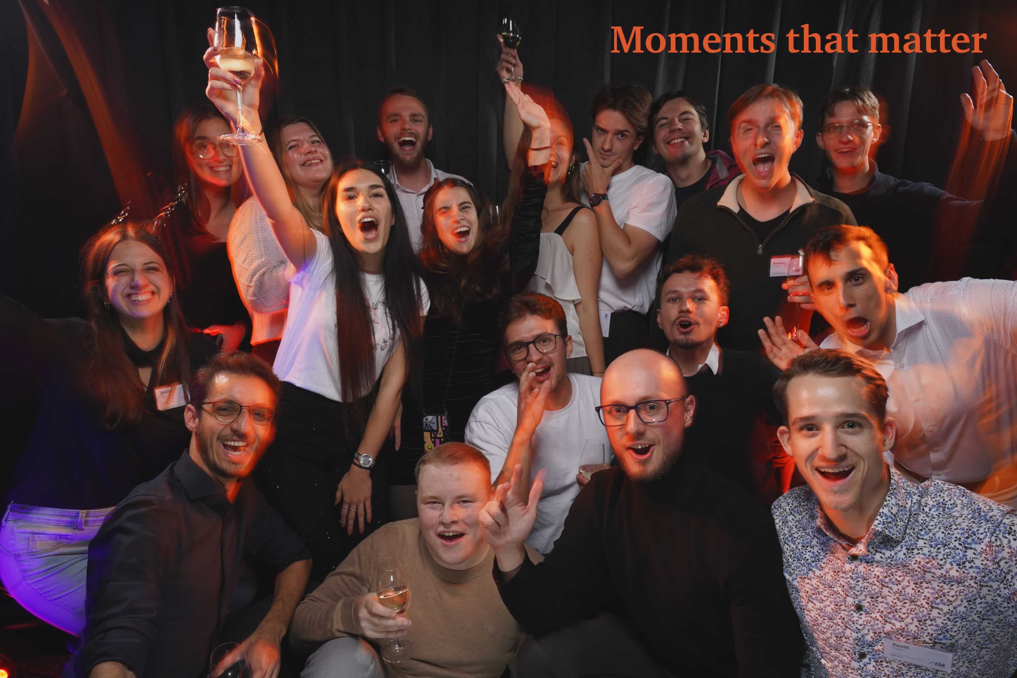Networking and afterparty hosted by PwC Österreich on Friday