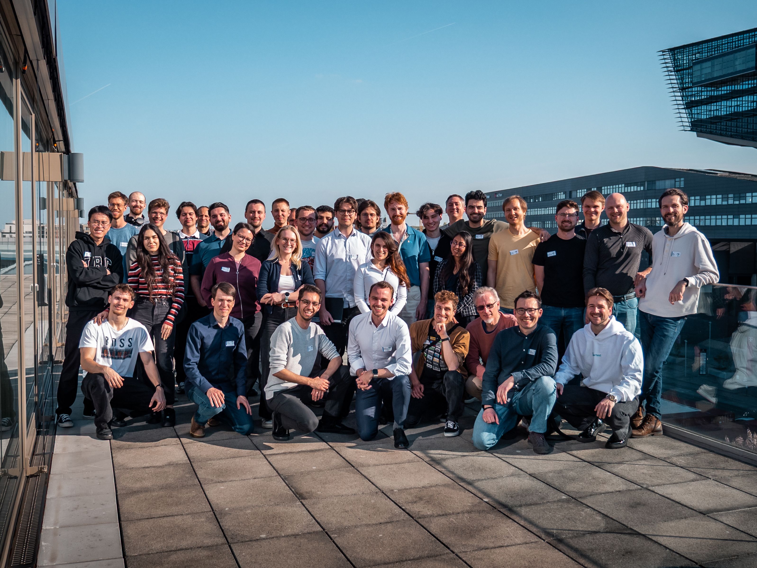 4th AIM Hackathon participants at Vienna HQ