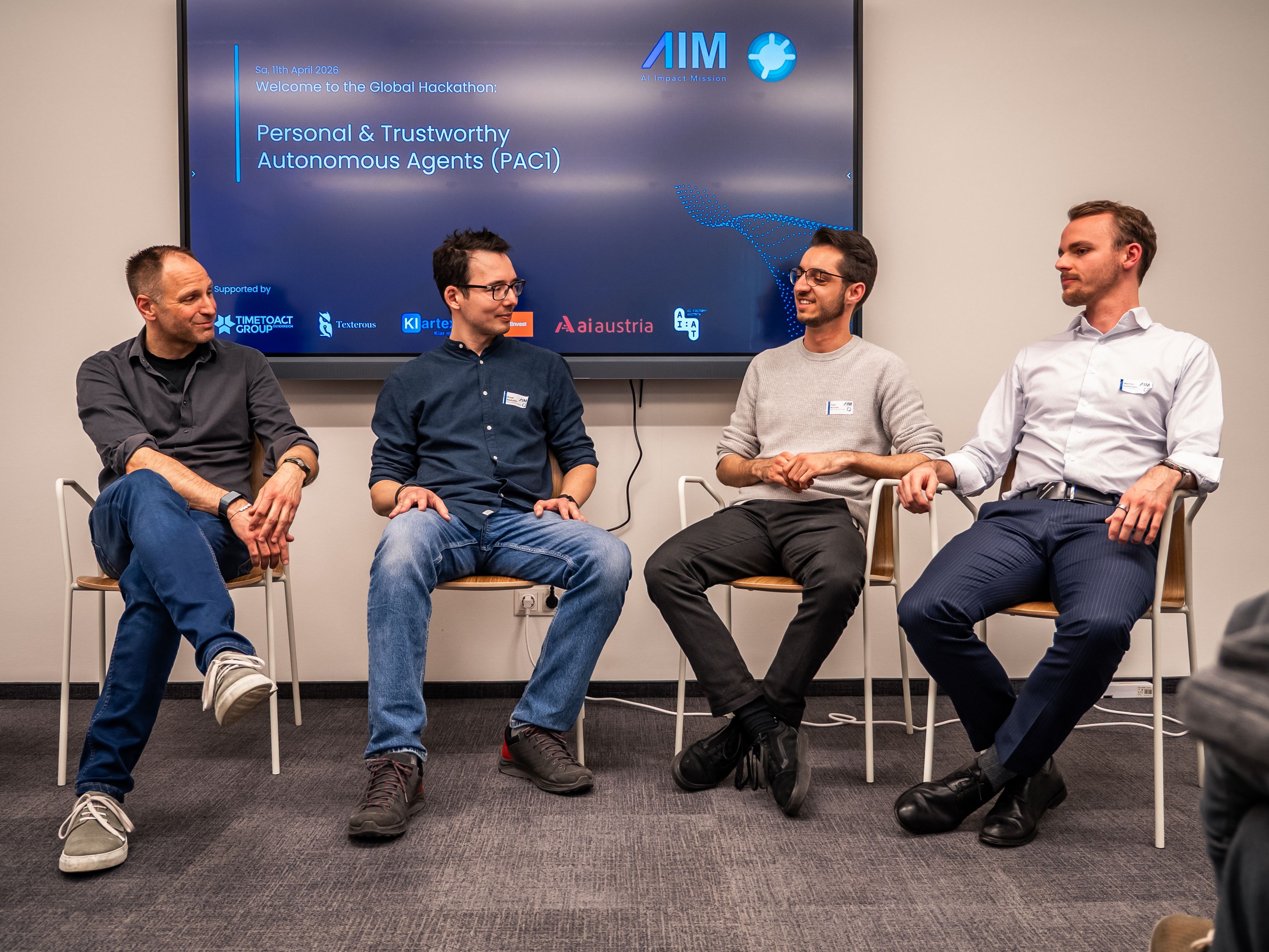 Panel discussion at the 4th AIM Hackathon